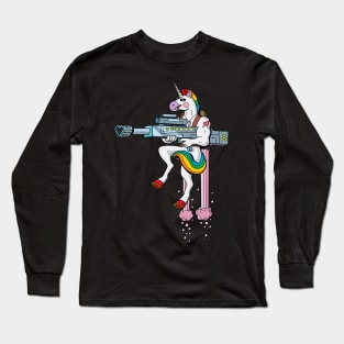 Unicorn Soldier Long Sleeve T-Shirt